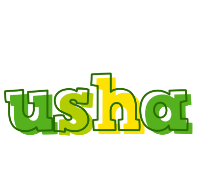 Usha juice logo
