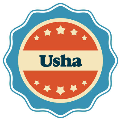 Usha labels logo