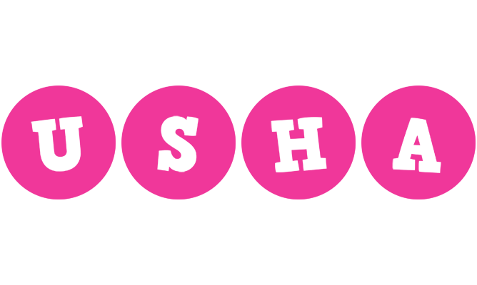 Usha poker logo