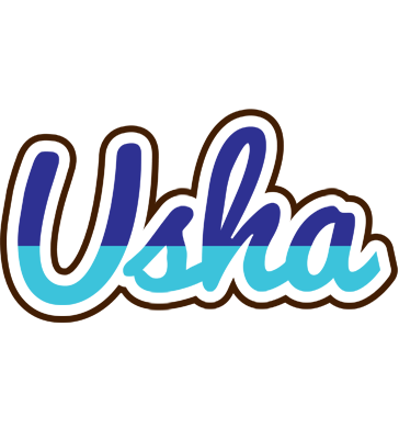 Usha raining logo