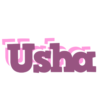 Usha relaxing logo
