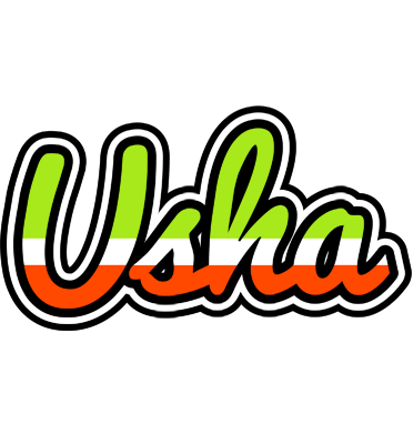 Usha superfun logo