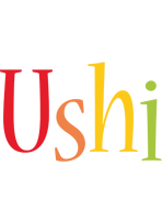 Ushi birthday logo