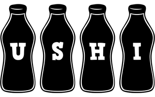 Ushi bottle logo