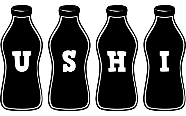 Ushi bottle logo