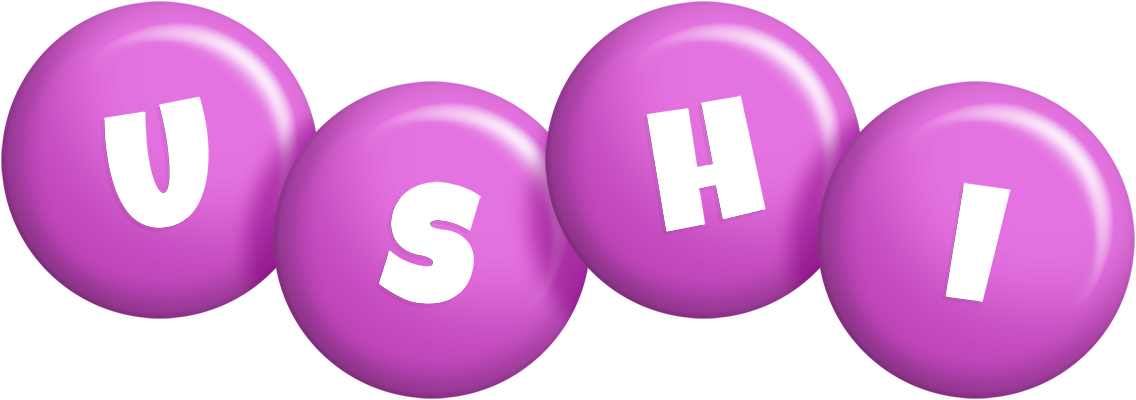 Ushi candy-purple logo