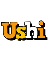 Ushi cartoon logo