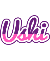 Ushi cheerful logo