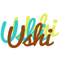 Ushi cupcake logo