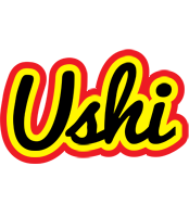 Ushi flaming logo