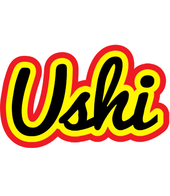 Ushi flaming logo