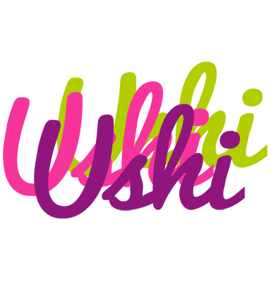 Ushi flowers logo