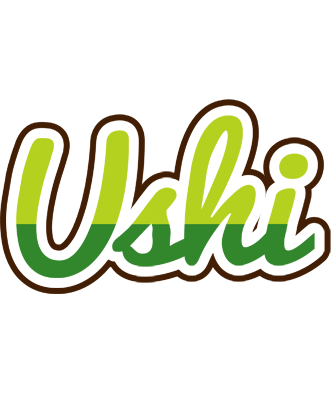 Ushi golfing logo