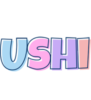 Ushi pastel logo