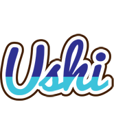 Ushi raining logo