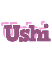 Ushi relaxing logo