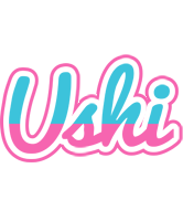 Ushi woman logo