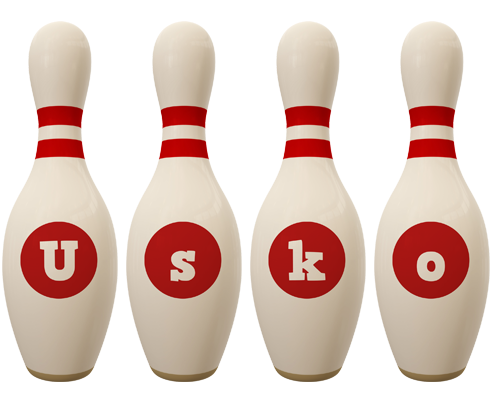 Usko bowling-pin logo