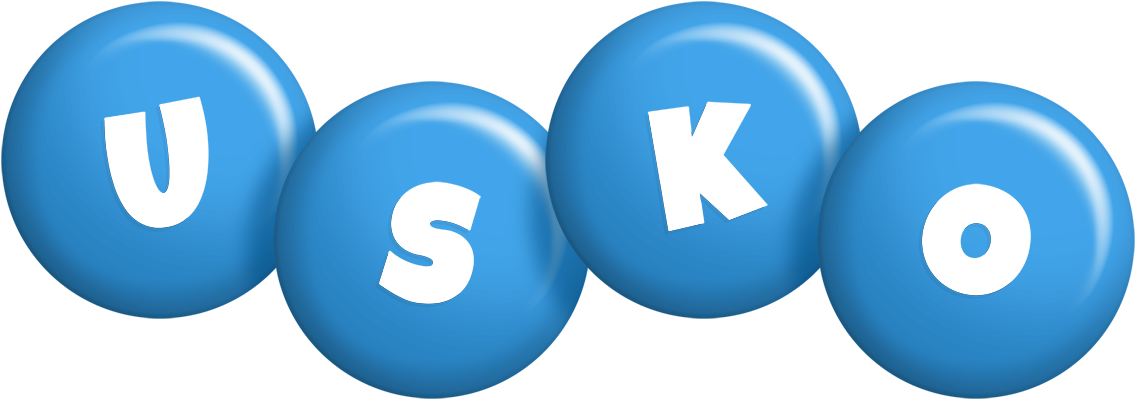 Usko candy-blue logo