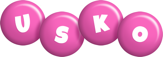 Usko candy-pink logo