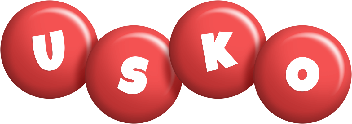Usko candy-red logo