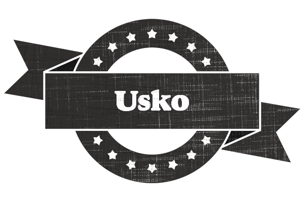 Usko grunge logo