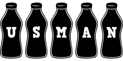 Usman bottle logo