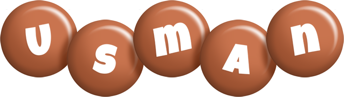 Usman candy-brown logo