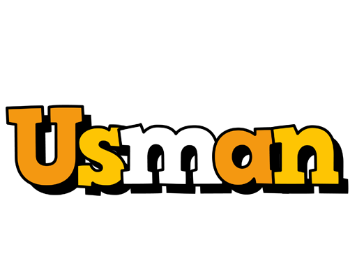 Usman cartoon logo