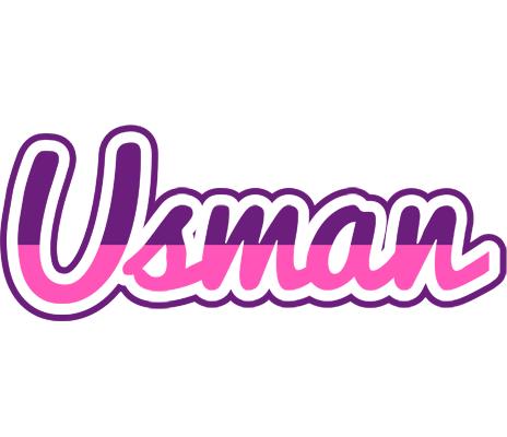 Usman cheerful logo