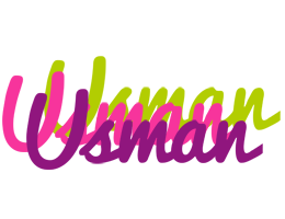 Usman flowers logo