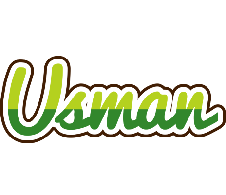 Usman golfing logo