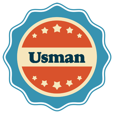 Usman labels logo
