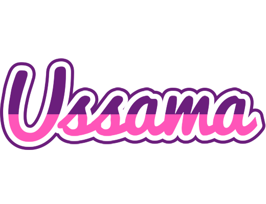 Ussama cheerful logo