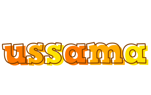 Ussama desert logo
