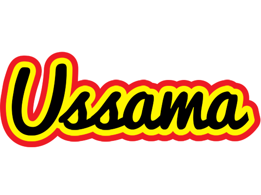 Ussama flaming logo