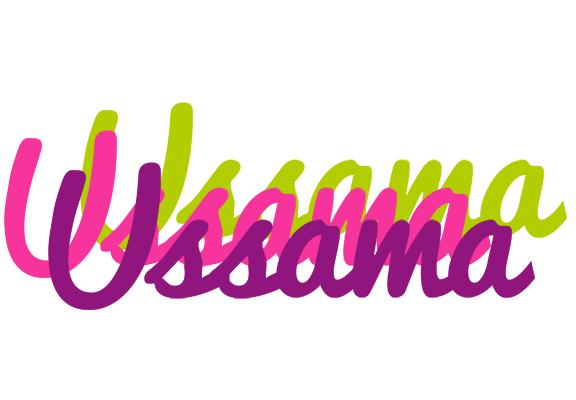 Ussama flowers logo