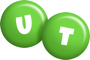 Ut candy-green logo