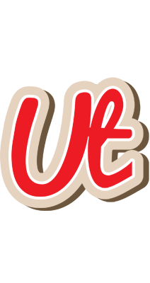 Ut chocolate logo