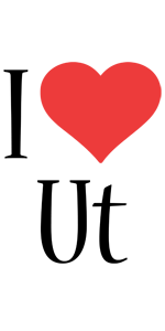 Ut i-love logo