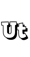 Ut snowing logo