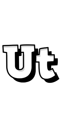 Ut snowing logo