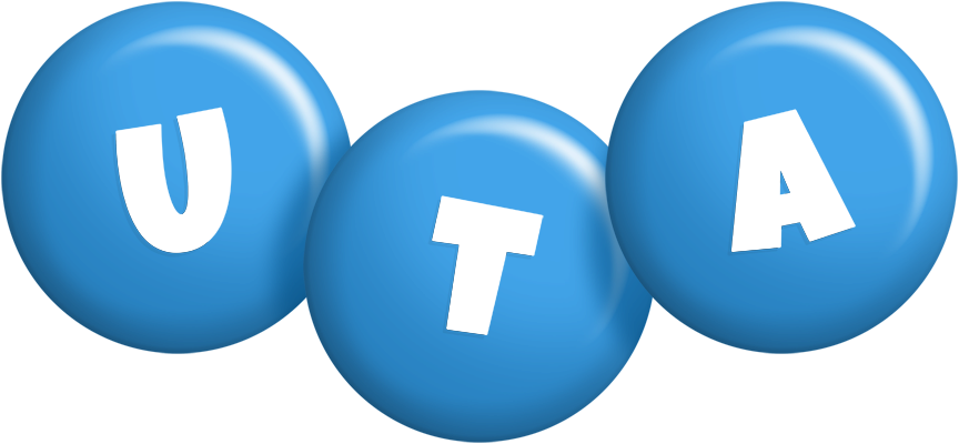 Uta candy-blue logo