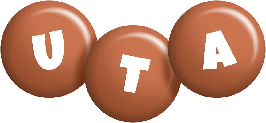 Uta candy-brown logo