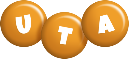 Uta candy-orange logo