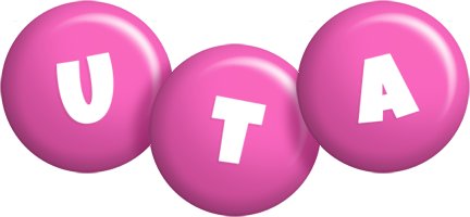 Uta candy-pink logo