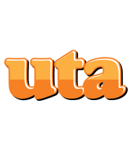 Uta orange logo