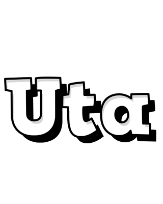 Uta snowing logo