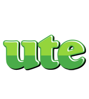 Ute apple logo