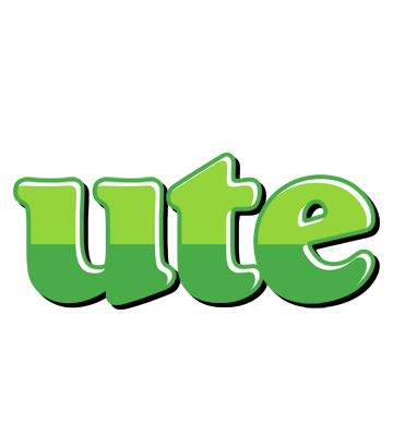 Ute apple logo